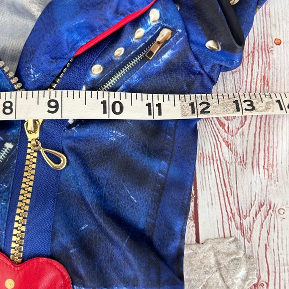 Disneys Descendants 2 - Evie Costume Top Size Girls Small - Picture 10 of 11